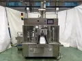 Envasadora Rotativa Automática de Bolsas Preformadas para Productos en Polvo
