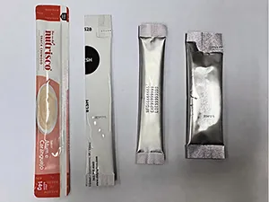 Envasadora Vertical Stick Pack para Empaques con Forma Irregular