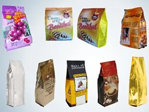 Envasadora Vertical para Bolsas con Sellado Cuádruple